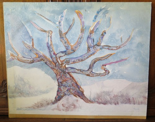 84x68 quadro paesaggio - quadro,