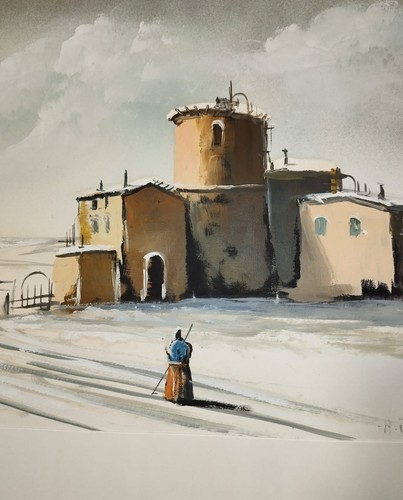 Dipinto olio firmato - olio,