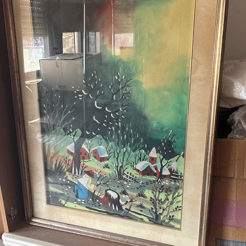 Quadro dipinto paesaggio
