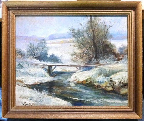 Dipinto olio carl - dipinto, a