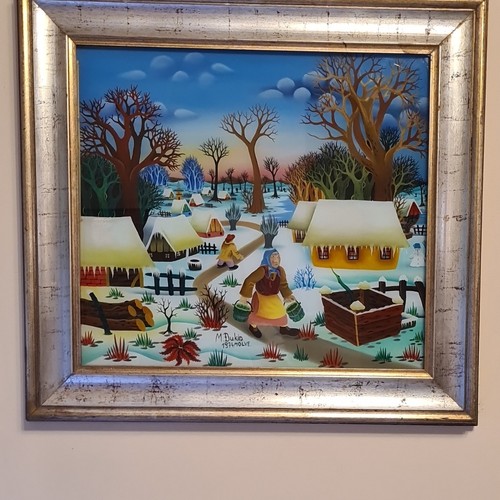Dukin quadro naïf dipinto - naïf,