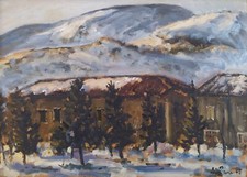 Luigi Pane Paesaggio Invernale