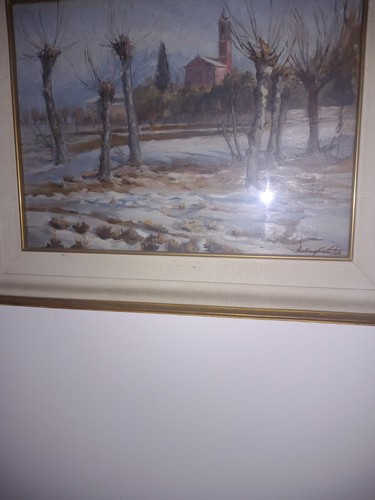 Dipinto olio paesaggio - dipinto,