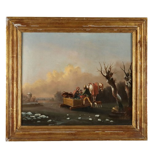 Quadro antico dipinto con - quadro,