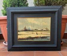 ANTICO DIPINTO OLIO SU