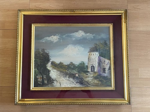 Quadro dipinto olio con - dipinto,