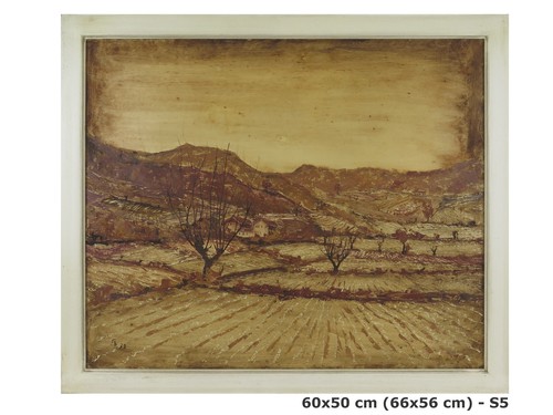 Quadro olio paesaggio - ad,