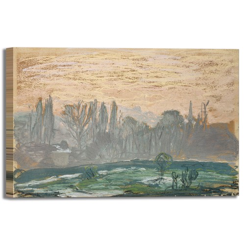 Monet paesaggio invernale