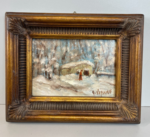 Antico quadro dipinto olio - antico,