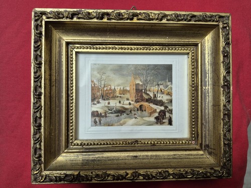 Quadro dipinto incorniciato